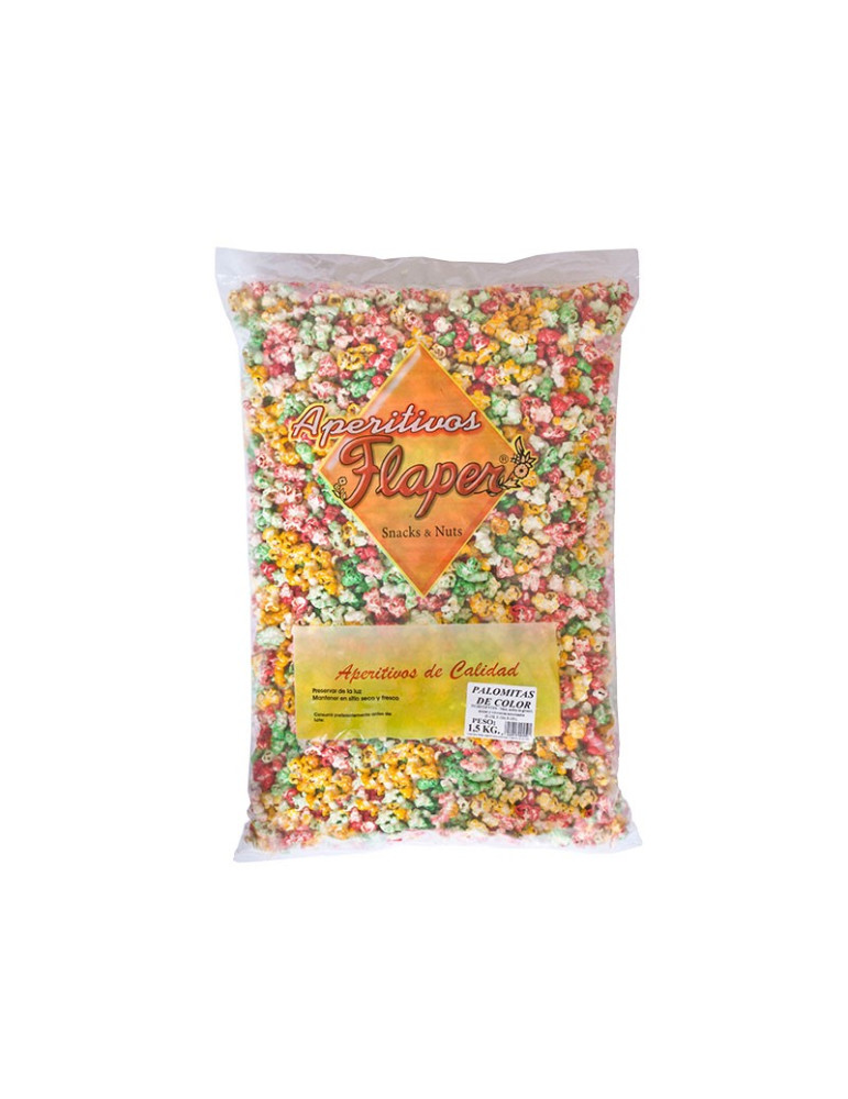 PALOMITAS DE COLOR BL. 1,5 KG