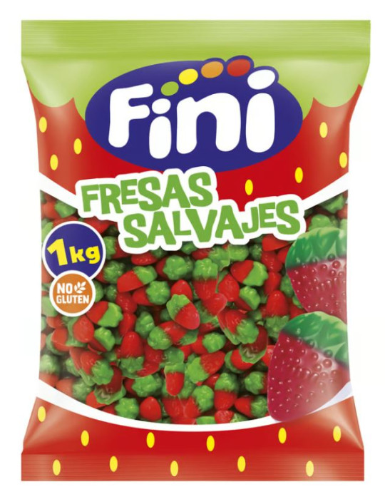 MINI FRESAS SALVAJES BOLSA DE 1 KG. FINI