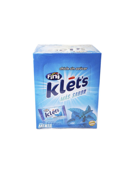 CHICLE KLETS WHITE SIN AZ. 200 UND. FINI