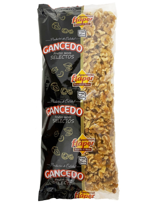 NUECES PELADAS MITADES 20% BL. 1 KG