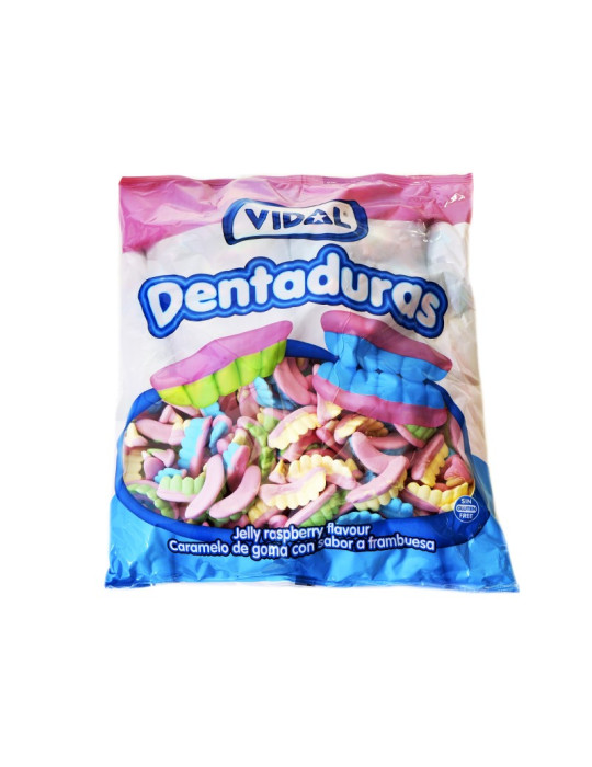 DENTADURAS COLOR FOAM BL. 250 UND. VIDAL