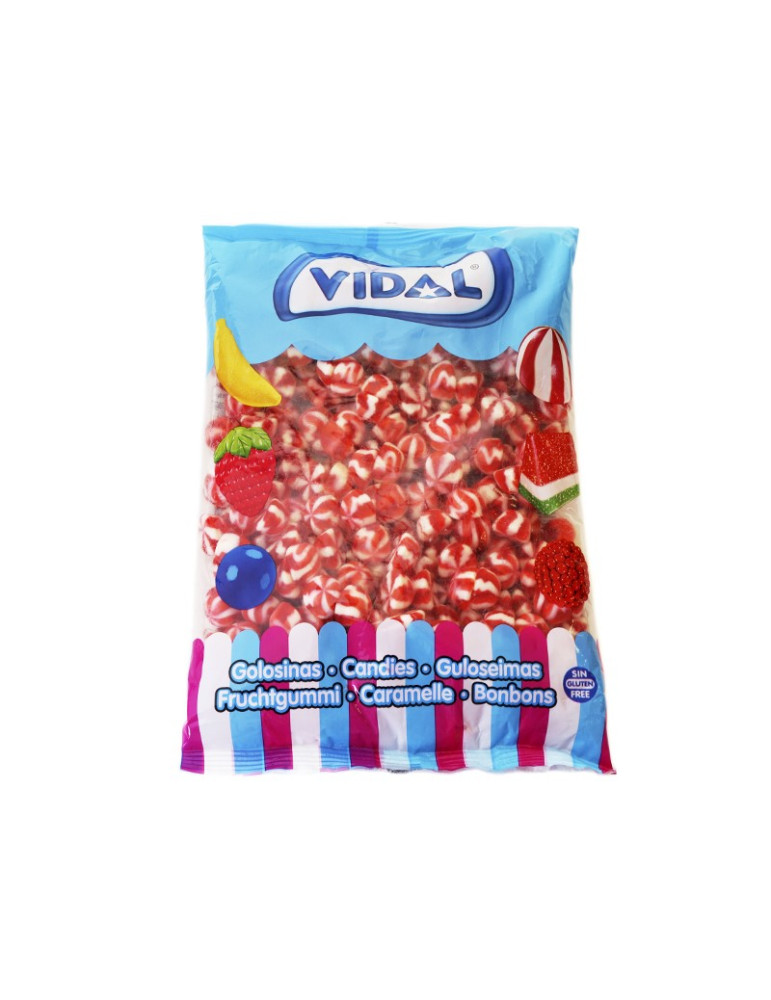MINI BESOS TWIST BR- 1 KG. VIDAL