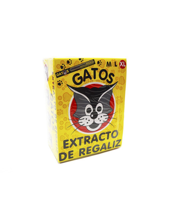 REGALIZ GATOS XL 85 UND. ENVUELTOS SAET