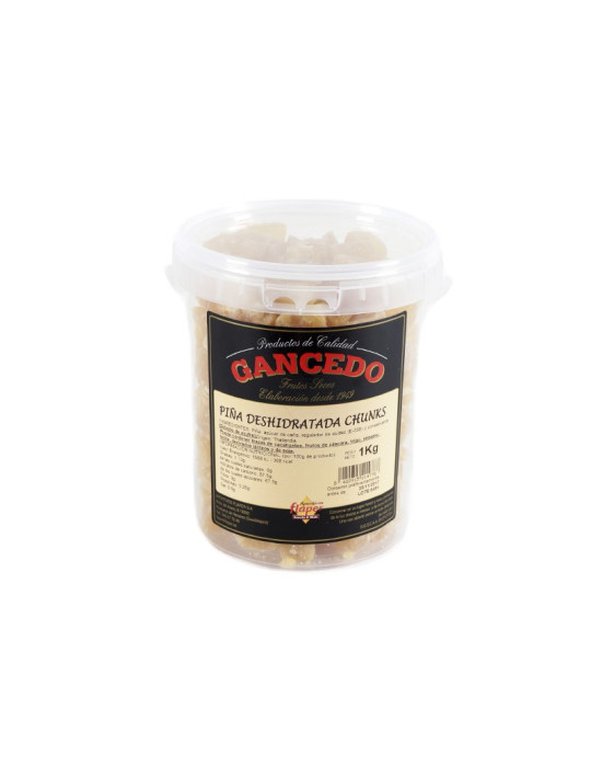 PIÑA DESHIDRATADA CHUNKS BT 1 KG