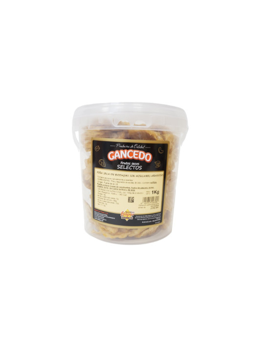 PIÑA SECA RODAJAS SIN AZUCAR  BT 1 KG