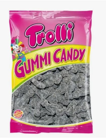 GATOS SABOR REGALIZ BL 1 KG. TROLLI