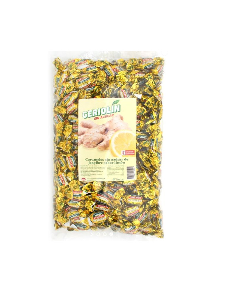 GERIOLIN JENGIBRE LIMON SIN AZUCAR 1 KG. CONFIGIR