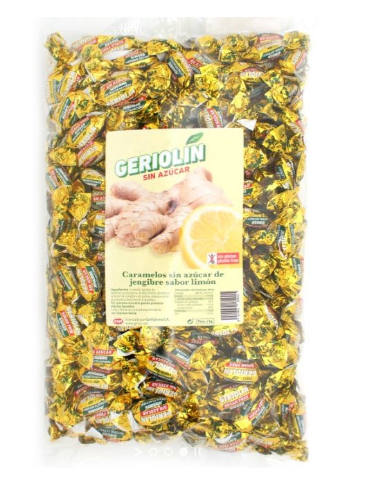 GERIOLIN JENGIBRE LIMON SIN AZUCAR 1 KG. CONFIGIR
