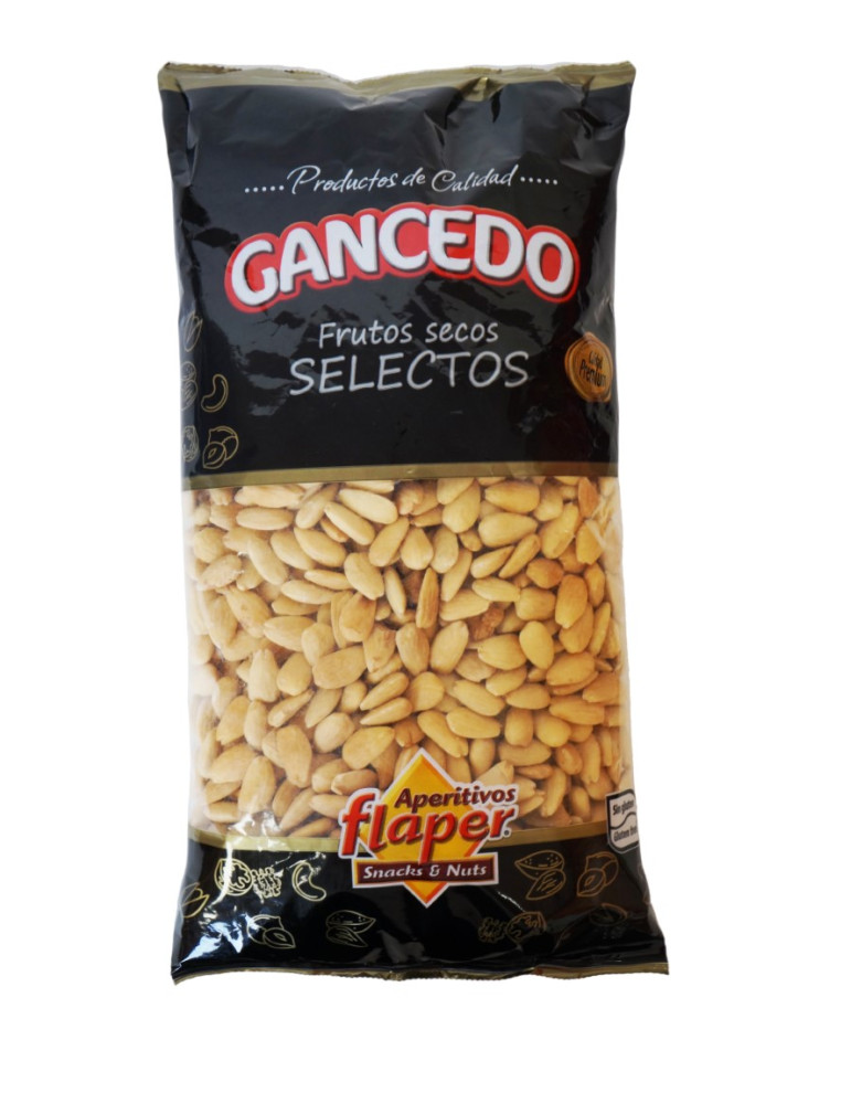 ALMENDRA COMUNA REPELADA TOSTADA SIN SAL BL 1 KG
