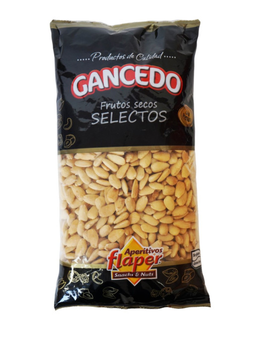 ALMENDRA COMUNA REPELADA TOSTADA SIN SAL BL 1 KG