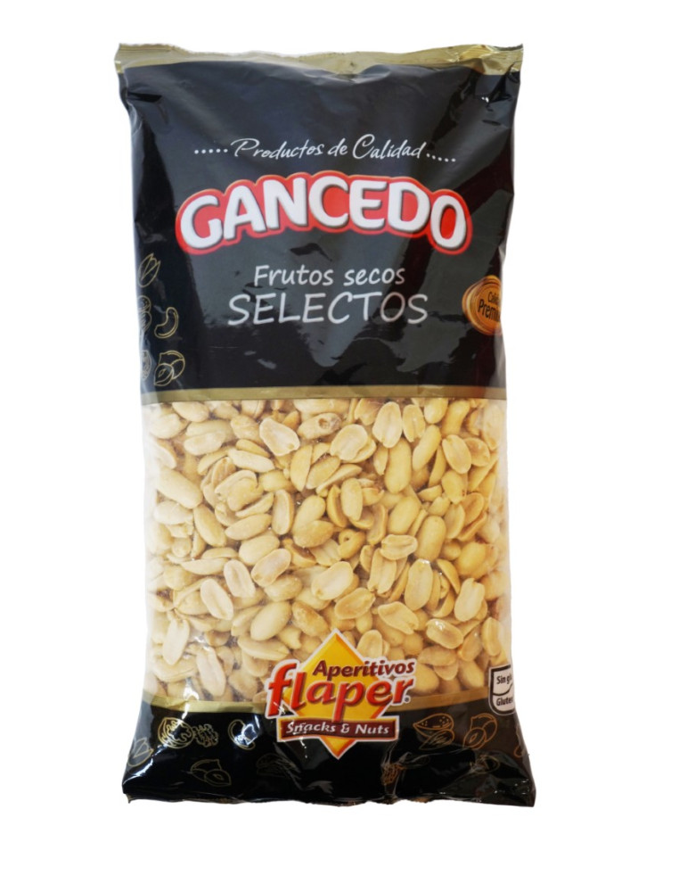CACAHUETE REPELADO TOSTADO SIN SAL  BL 1 KG