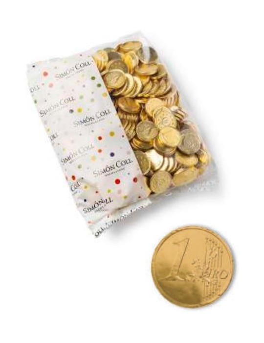 MONEDAS 36MM LECHE BL  200 UND NADAL