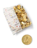 MONEDAS 28MM LECHE  BL 300 UND NADAL