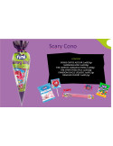 SCARY CONO HALLOWEEN 67 GR 1 UN FINI