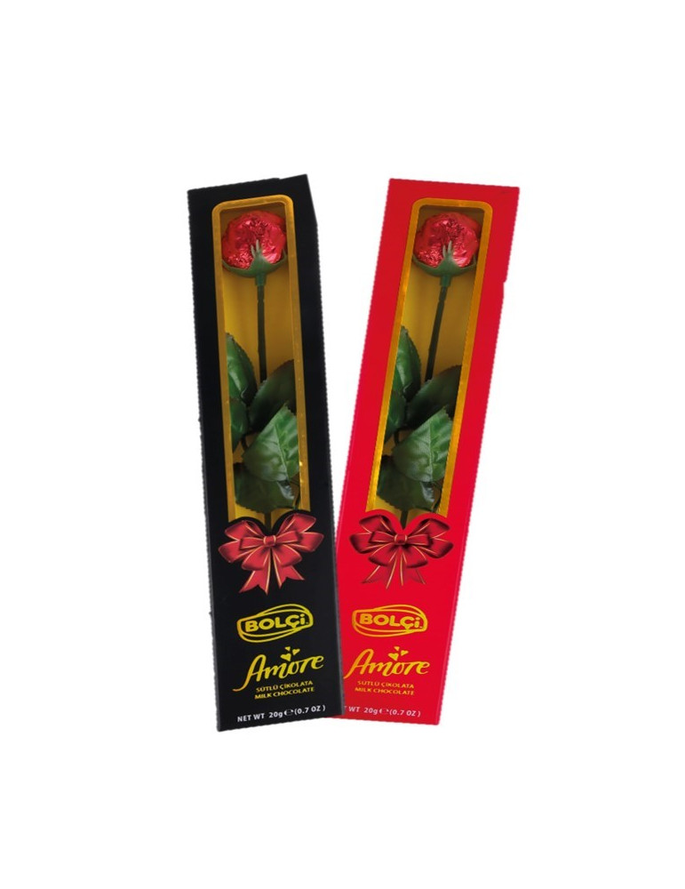 BOLCI ROSAS CHOCOLATE MIX ROJO/NEGRO 20 GR.
