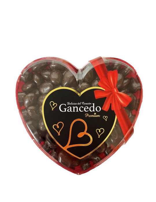 BANDEJA CORAZON BOMBON DE ALMENDRA 300 GR
