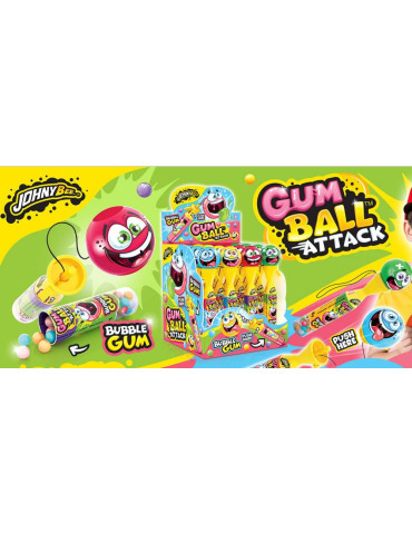 GUM BALL ATTACK 16 UNIDADES JOHNYBEE (D)