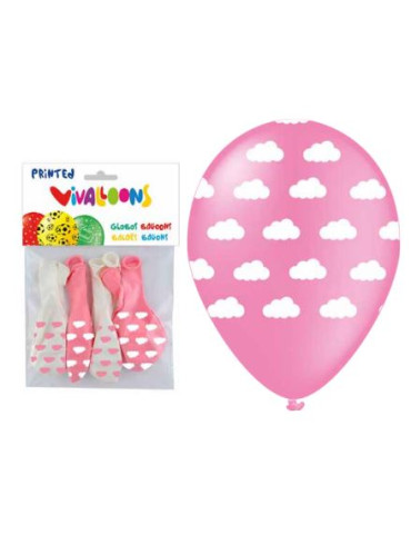 BOLSA 8 GLS ROSAS Y BLANCOS DE “NUBES” T/A PERSAN