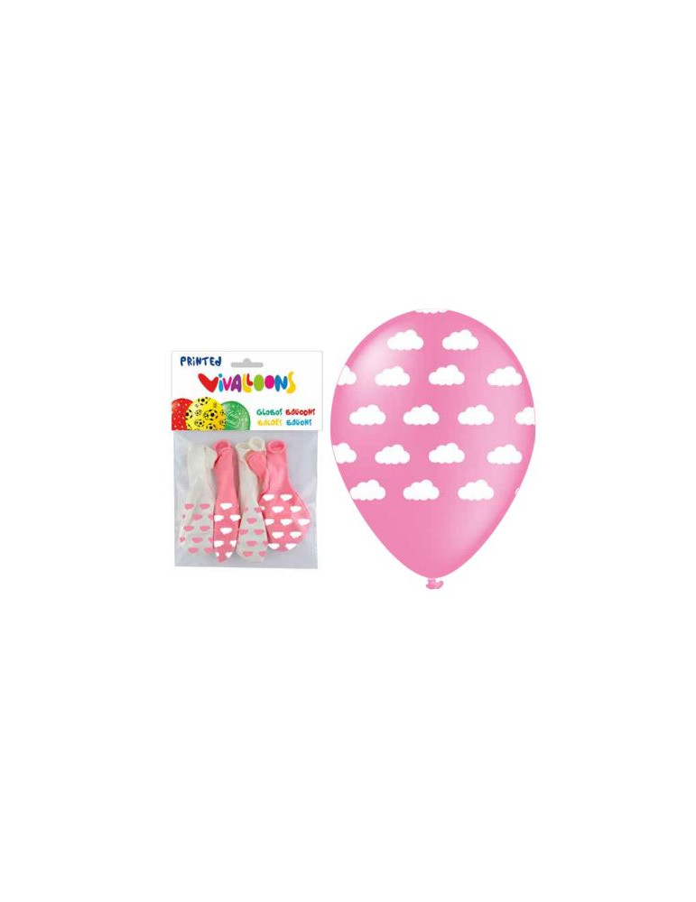 BOLSA 8 GLS ROSAS Y BLANCOS DE “NUBES” T/A PERSAN