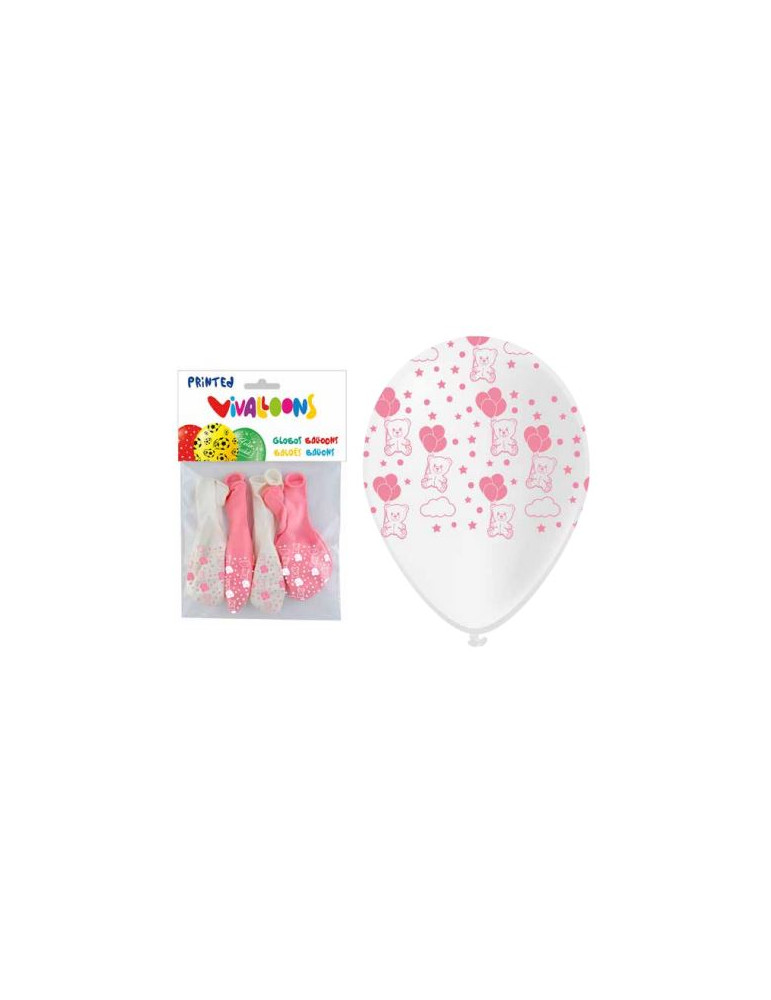 BOLSA 8 GLS ROSAS Y BLANCOS “OSITOS” T/A PERSAN