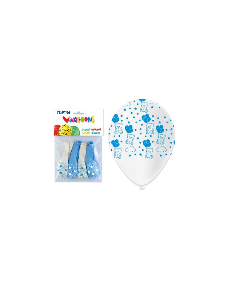 BOLSA 8 GLS AZUL Y BLANCO  “OSITOS” T/A PERSAN