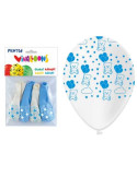 BOLSA 8 GLS AZUL Y BLANCO  “OSITOS” T/A PERSAN