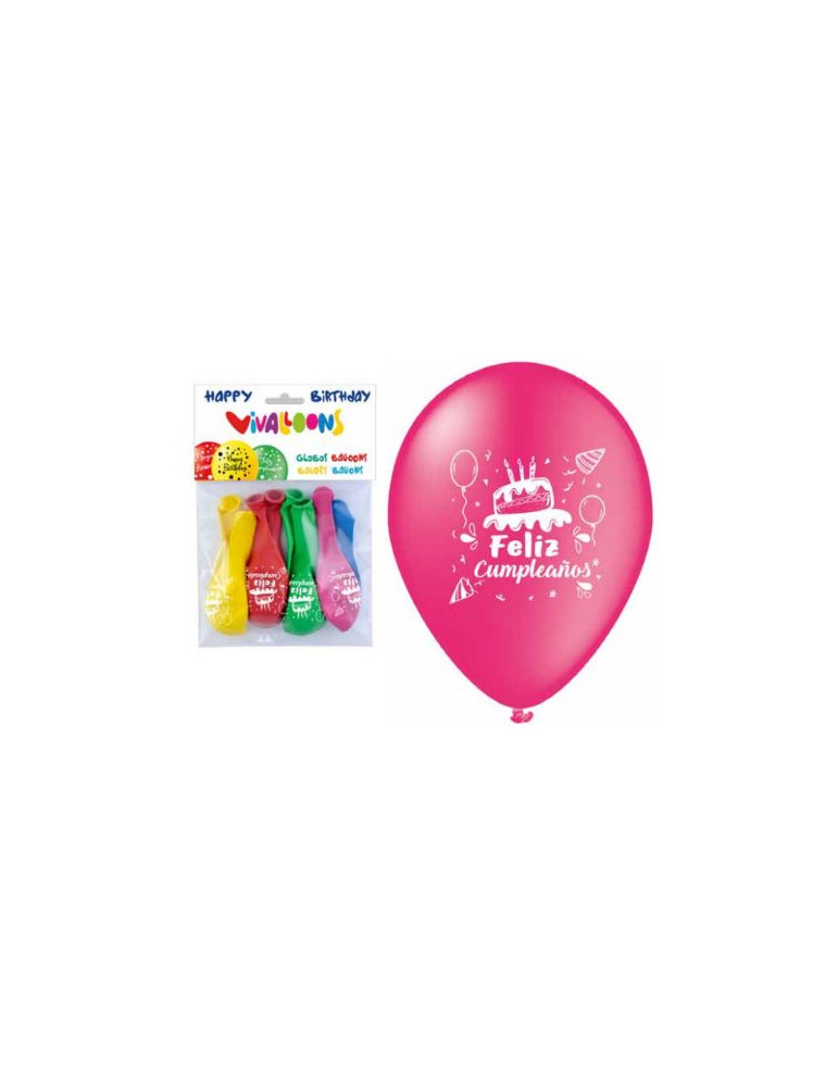 BOLSA 8 GLS “FELIZ CUMPLEAÑOS” PERSAN