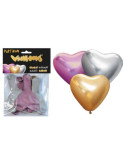 BOLSA 5 GLS CORAZON COLORES SURTIDOS PLATINUM PERSAN