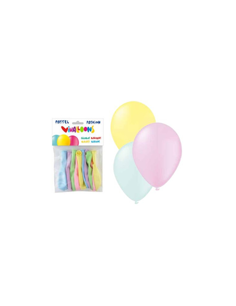 BOLSA 10 GLS PASTEL SURTIDO CLARO PERSAN