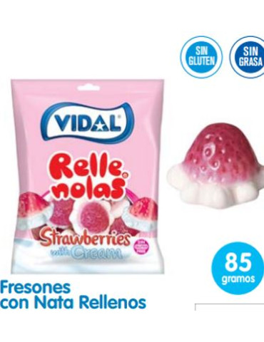 FRESONES CON NATA RELLENOS BL 85 GR. VIDAL