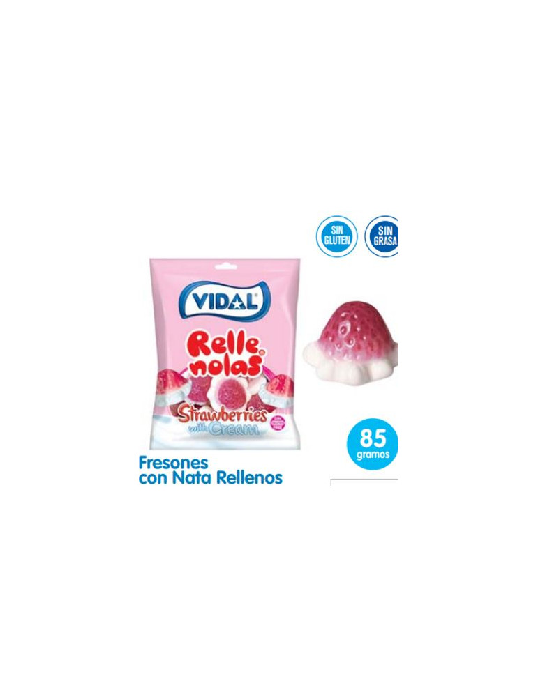 FRESONES CON NATA RELLENOS BL 85 GR. VIDAL