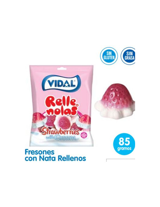FRESONES CON NATA RELLENOS BL 85 GR. VIDAL