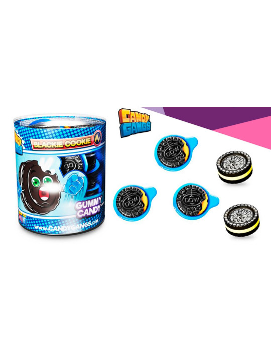 BLACKIE COOKIE CANDY GANS 10 GR. X 30 UNIDADES (D)