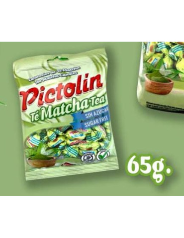 PICTOLIN TE MATCHA SIN AZUCAR BL 65 GR INTERVAN