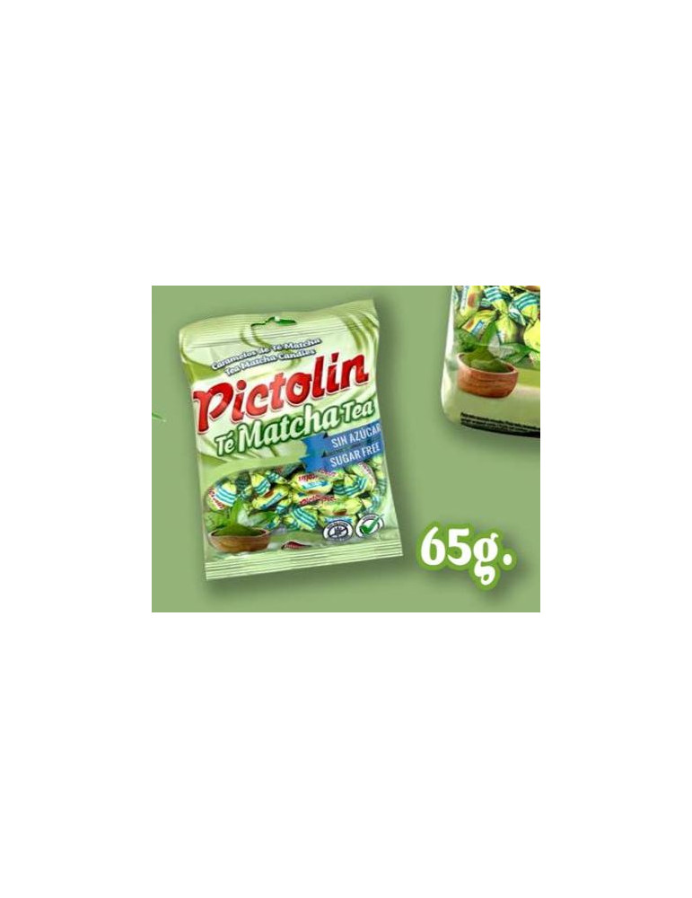 PICTOLIN TE MATCHA SIN AZUCAR BL 65 GR INTERVAN