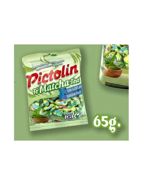 PICTOLIN TE MATCHA SIN AZUCAR BL 65 GR INTERVAN