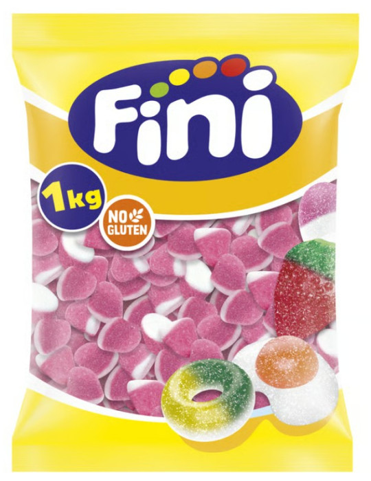 MINI BESOS FRESA 1 KG FINI