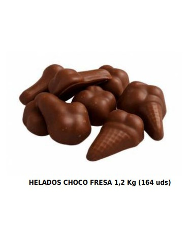 HELADOS CHOCO FRESA 1,2 KG (164 UNIDS)