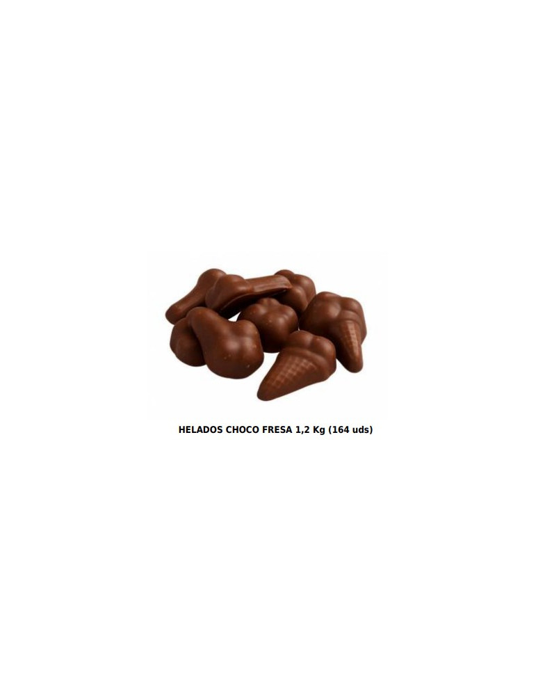 HELADOS CHOCO FRESA 1,2 KG (164 UNIDS)