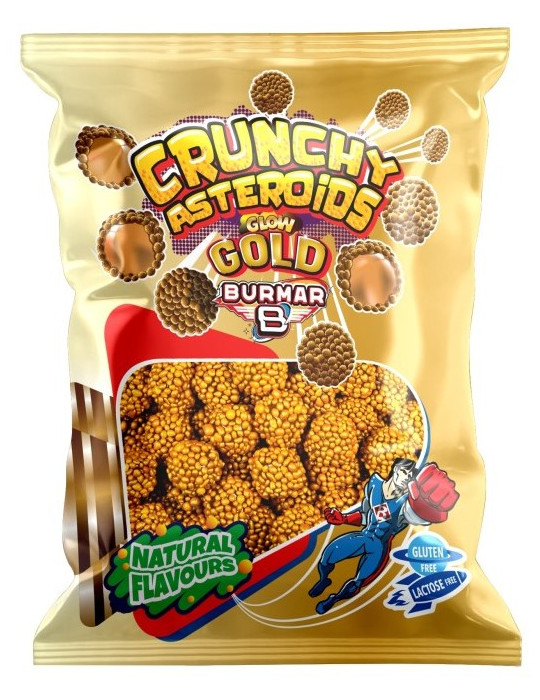 CRUNCHY ASTEROIDS GOLD BOLSA DE 1KG.