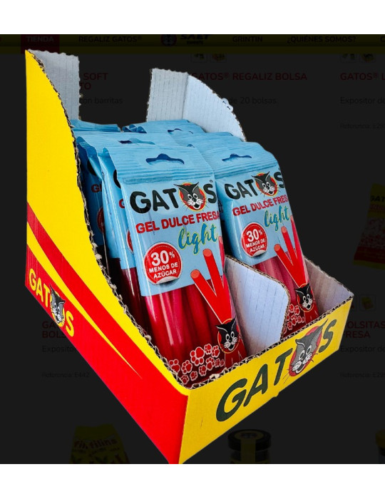 GATOS LIGHT FRESA BOLSA 76 GR. SAET