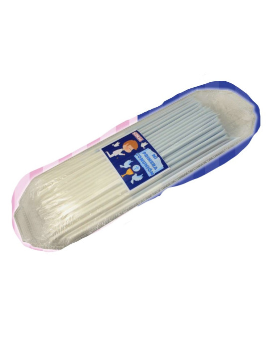CAÑAS COMUNION AZUL/BLANCO + BANDEJA 100 UNIDADES SIDRAL