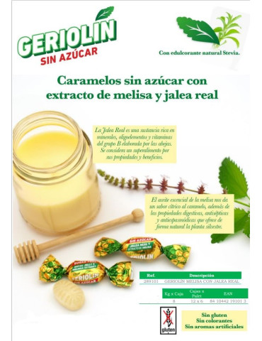 GERIOLIN MELISA CON JALEA REAL S/AZ 1 KG