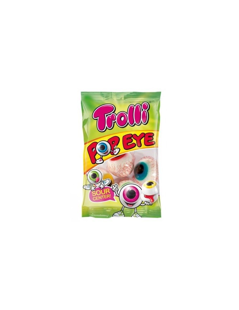OJOS RELLENOS BL. 75 GR 4 UND. TROLLI