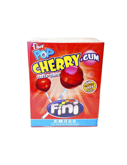 FINIPOP CHERRY+GUM 100 UND. FINI